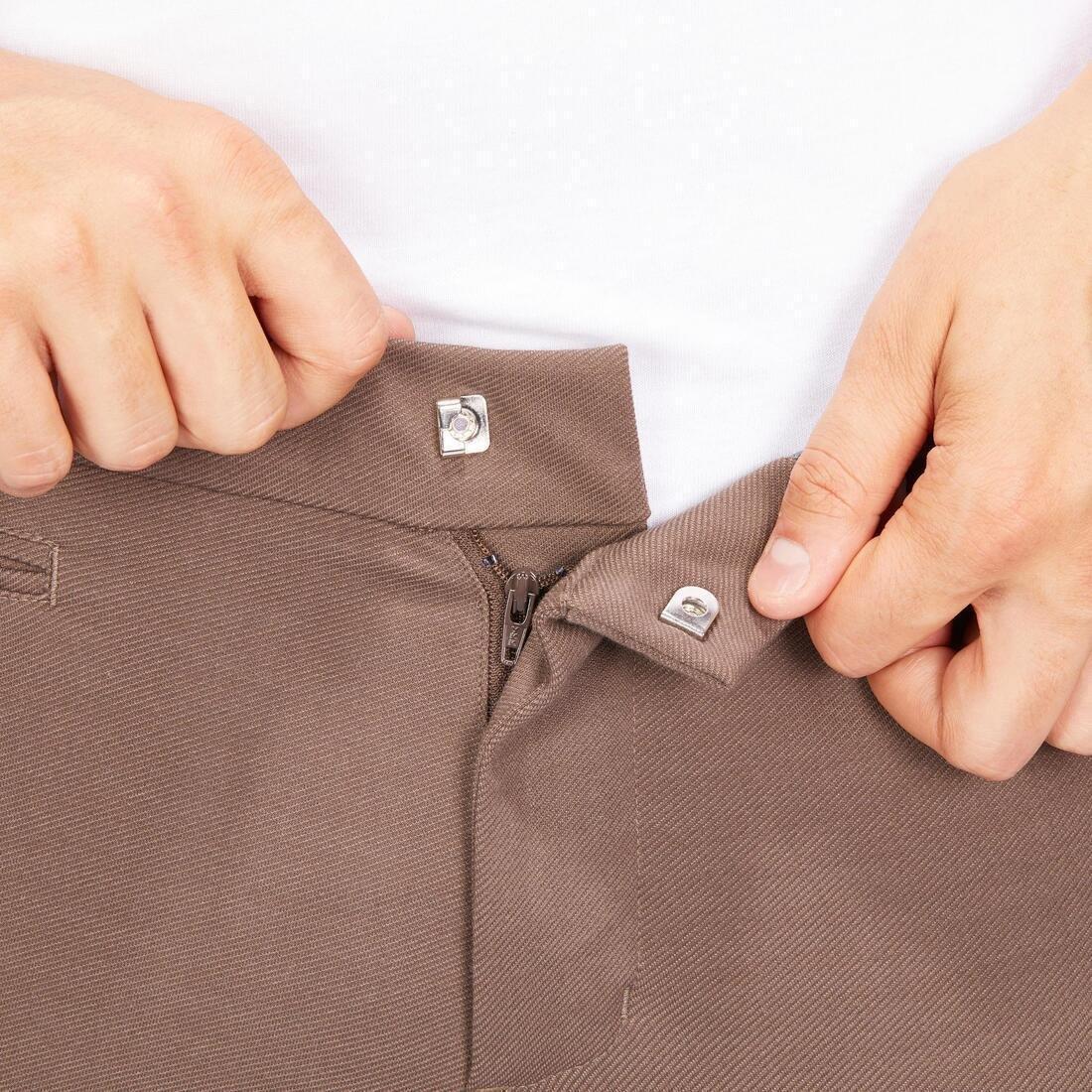 140 Horse Riding Grippy Patch Jodhpurs, Brown, , large image number 14