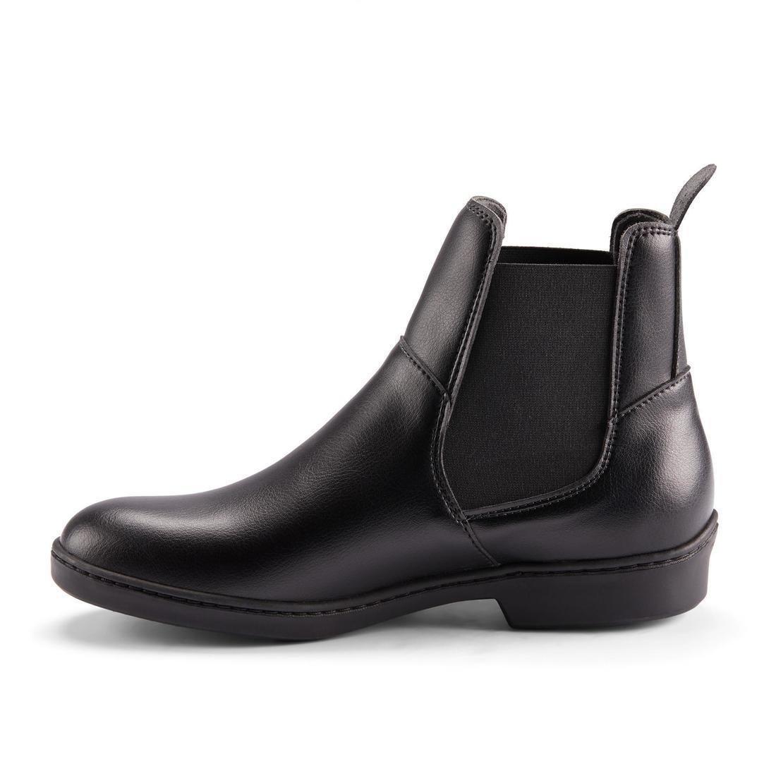 500Adult Horse Riding Jodhpur Boots, Black, , large image number 4