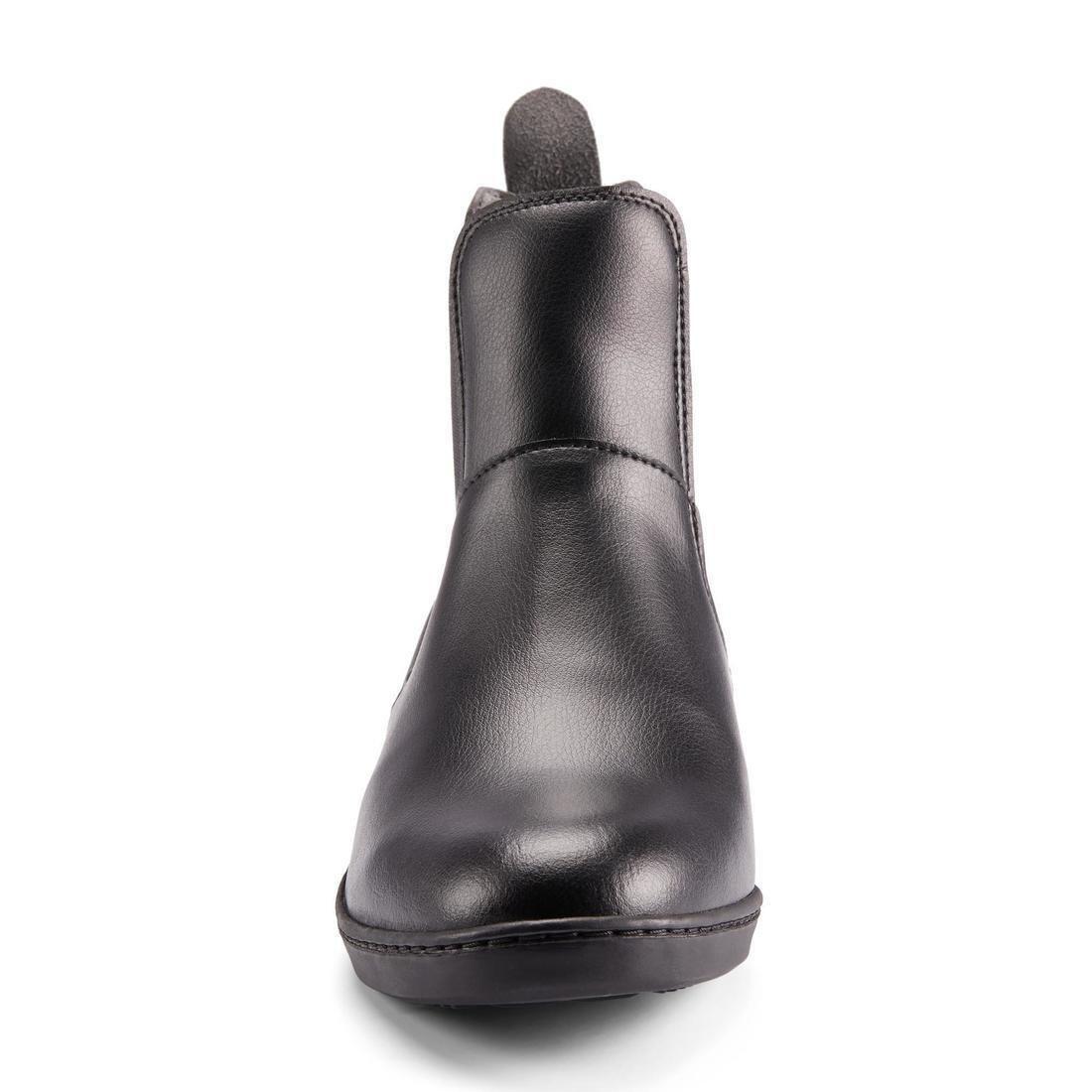 500Adult Horse Riding Jodhpur Boots, Black, , large image number 5