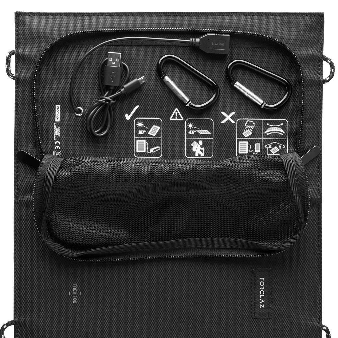 Trek 100 10W Portable Solar Charger, Black, No Color, large image number 9