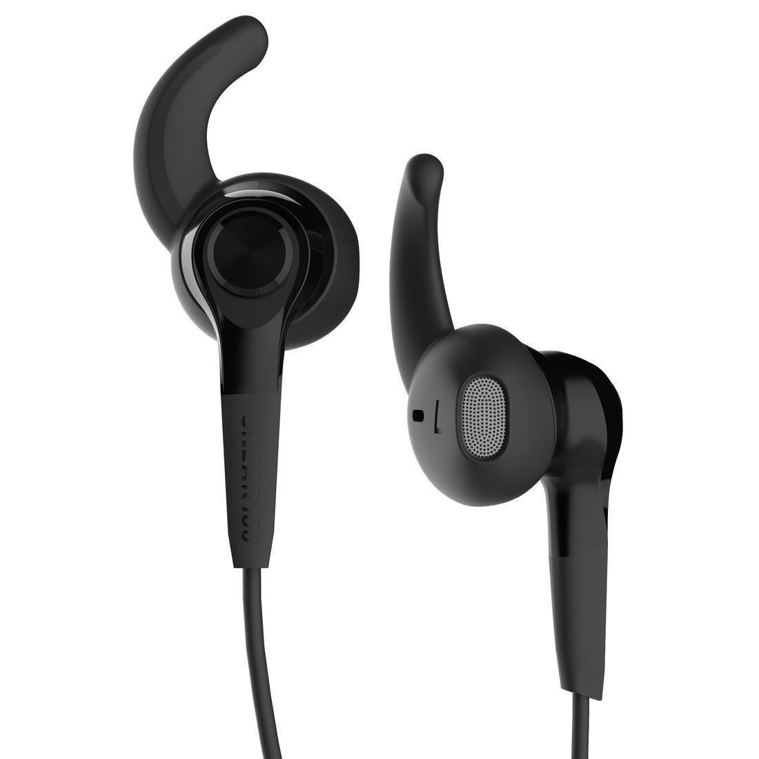 Onear 100 Running Earphones, Black, No Color, large image number 1