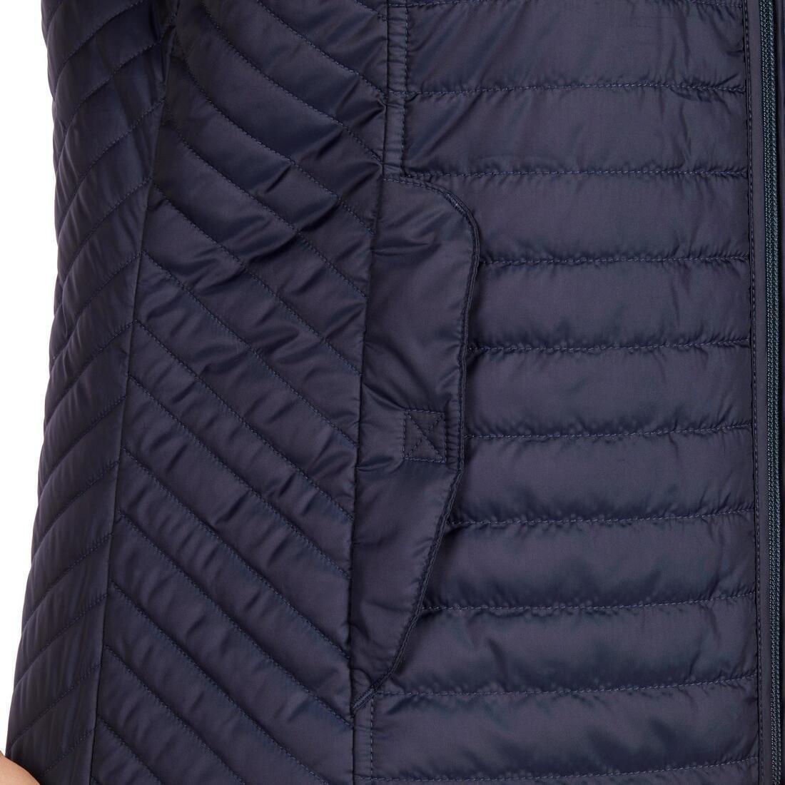 Sleeveless Horse Riding Padded Jacket - 100, Blue, , large image number 8
