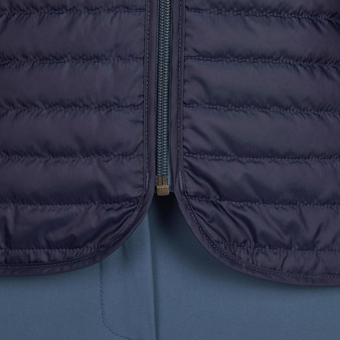 Sleeveless Horse Riding Padded Jacket - 100, Blue, , large image number 11