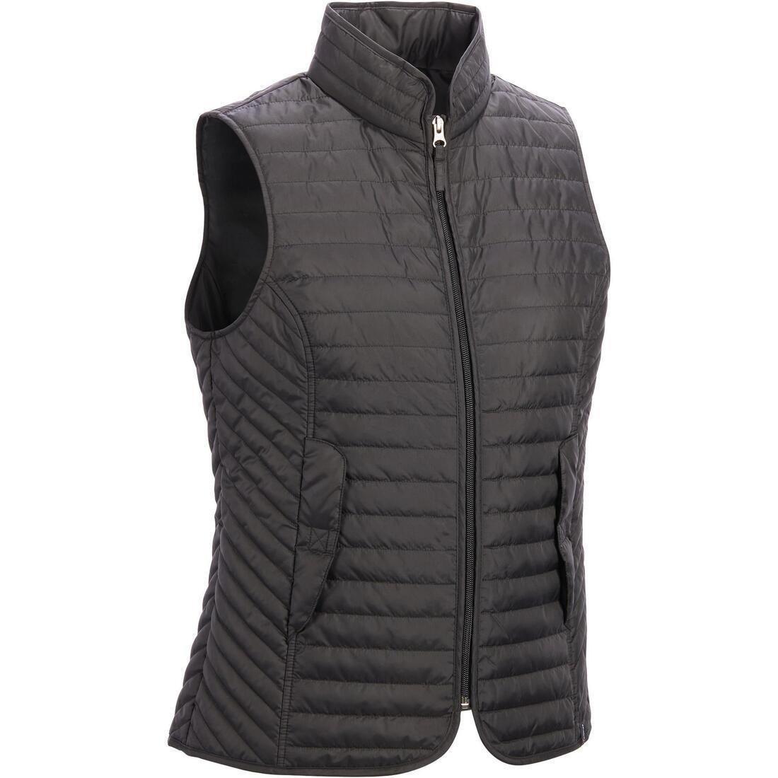 FOUGANZA - Sleeveless Horse Riding Padded Jacket - 100, Blue