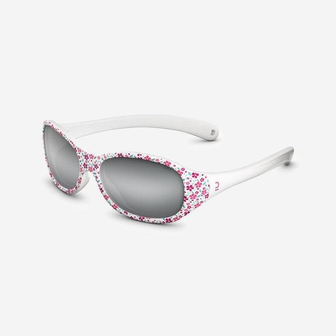 Kids Category 4 Sunglasses, White, 5401_000, medium
