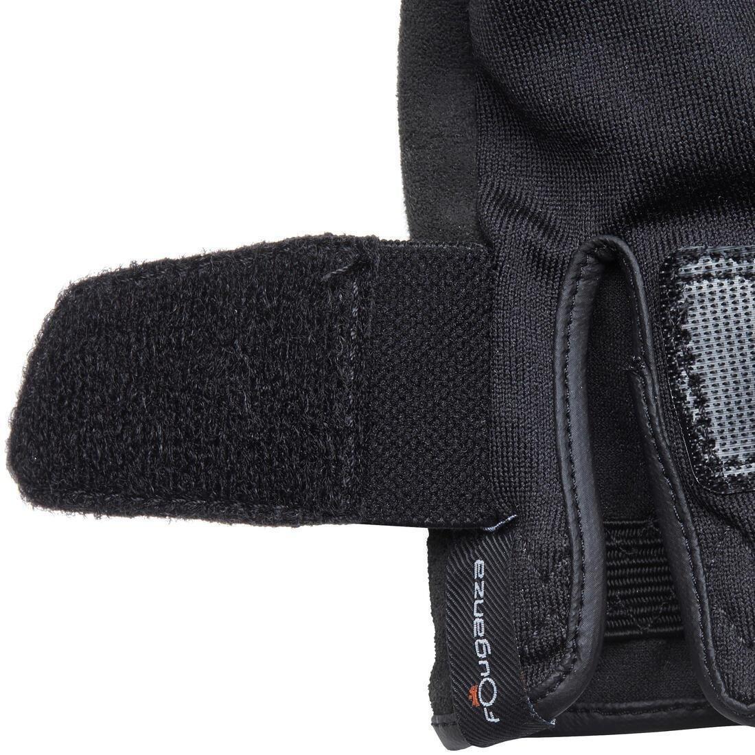 Basic Children's Horse Riding Gloves, White, No Color, large image number 6