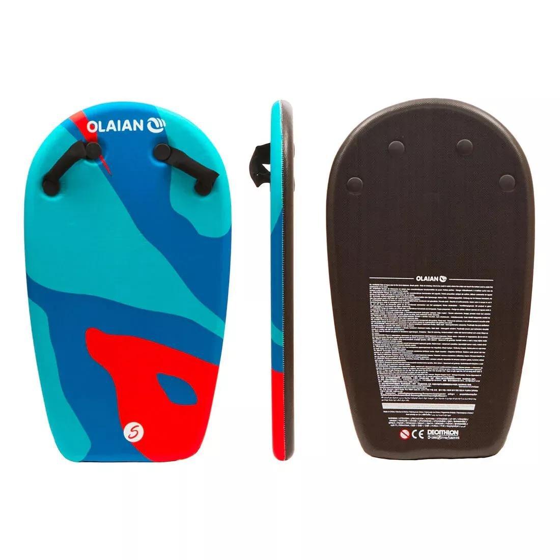 Kids Bodyatu Bodyboard With Handles, Turquoise, No Color, large image number 0