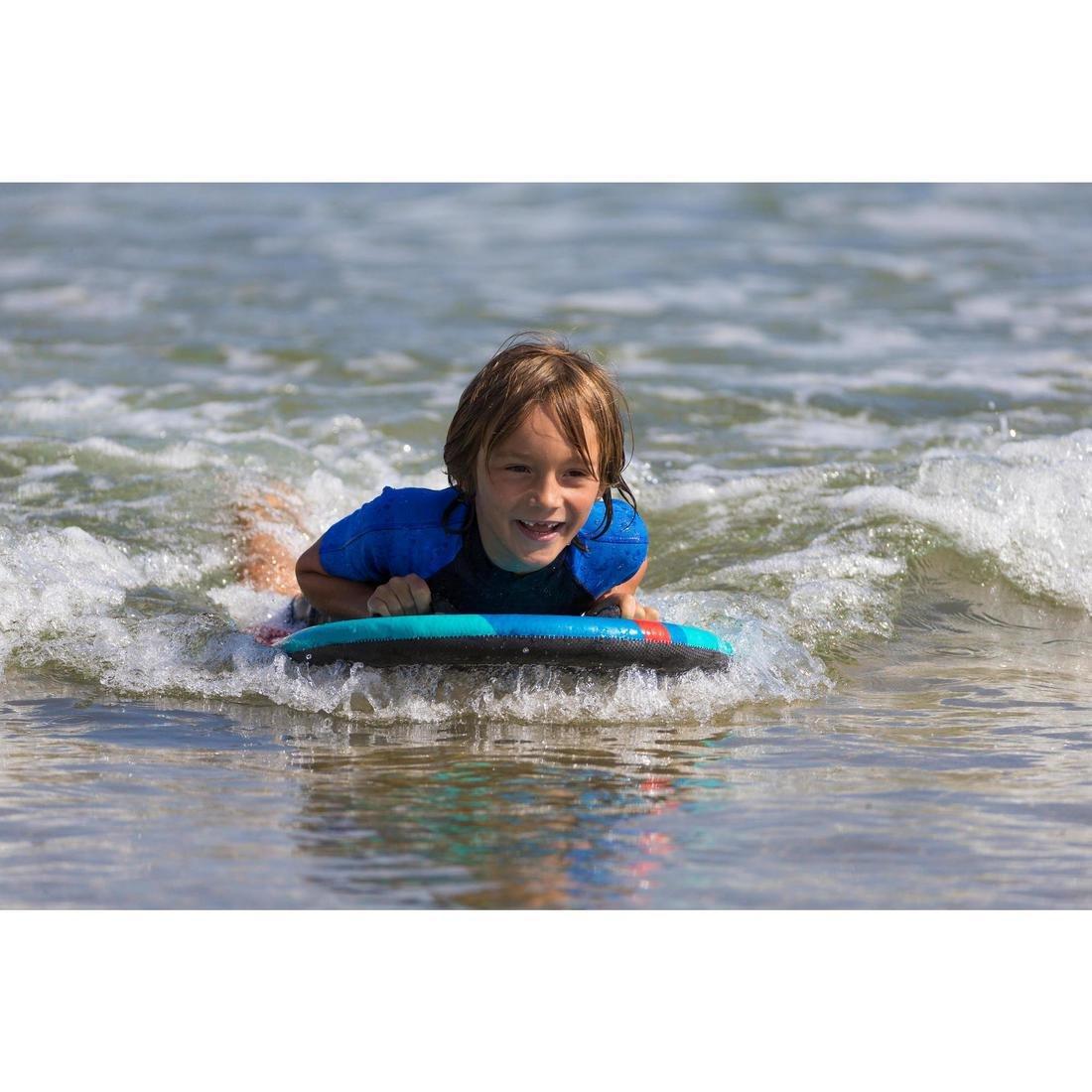 Kids Bodyatu Bodyboard With Handles, Turquoise, No Color, large image number 1