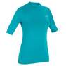 OLAIAN - Womens 100 Short Sleeve Uv Protection Surfing Top T-Shirt, Blue