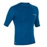 OLAIAN - Mens 100 Short Sleeve Uv Protection Surfing Top T-Shirt, Blue