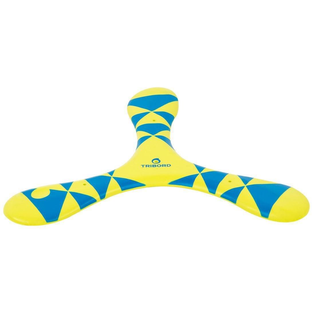 OLAIAN - Kids Right-Handed Boomerang Soft, Yellow