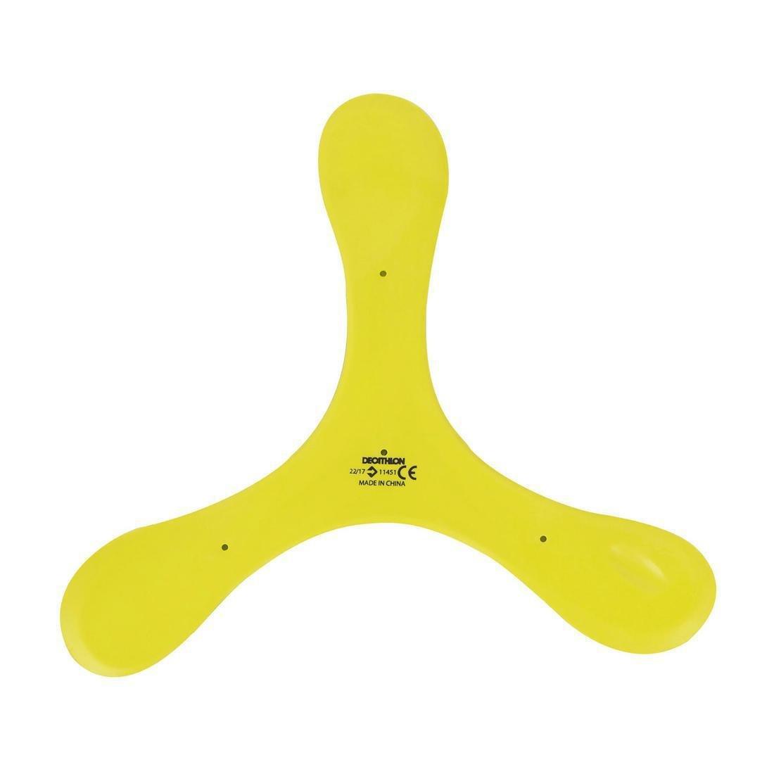 Kids Unisex Right-Handed Boomerang Soft, Yellow, No Color, large image number 11