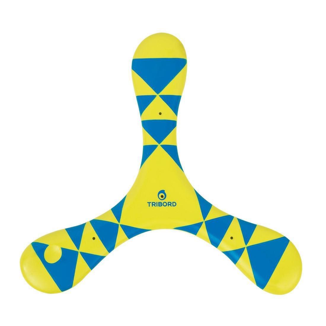 OLAIAN - Kids Right-Handed Boomerang Soft, Yellow