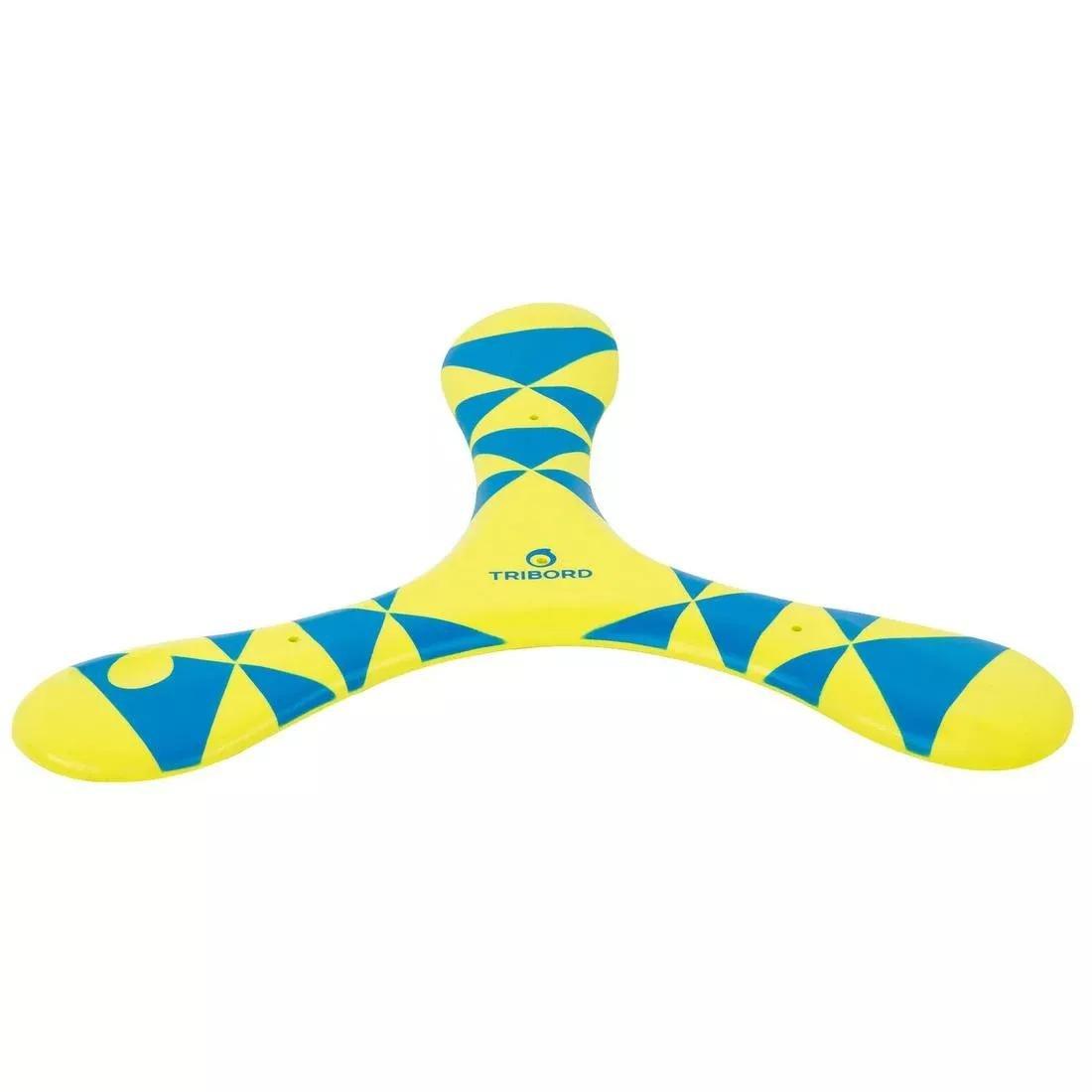 Left Boomerang Soft, Yellow / Blue, No Color, large image number 1
