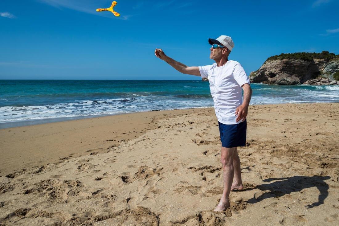 Left Boomerang Soft, Yellow / Blue, No Color, large image number 6