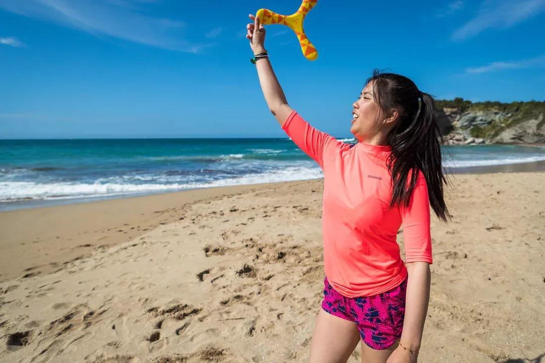 Left Boomerang Soft, Yellow / Blue, No Color, large image number 7