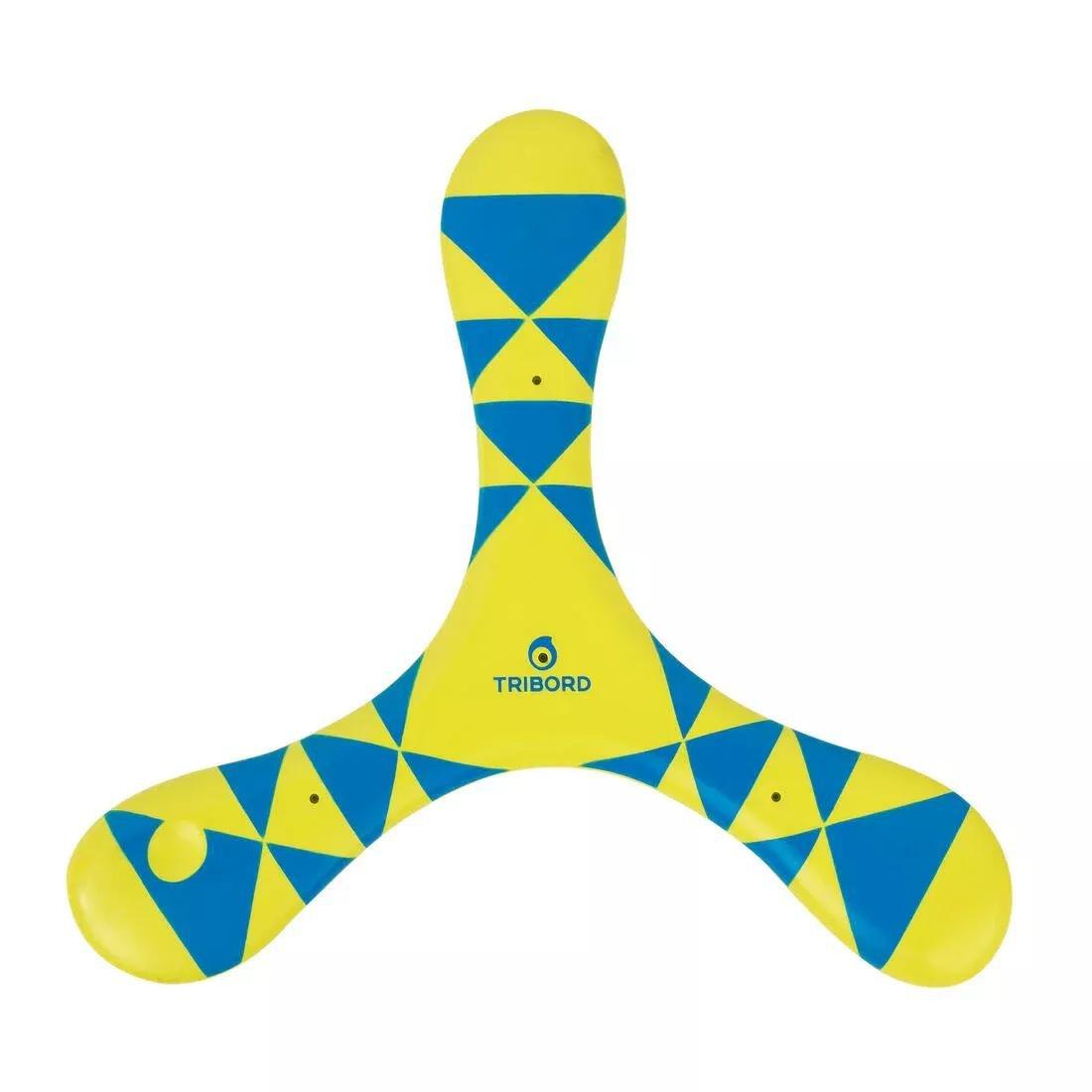 Left Boomerang Soft, Yellow / Blue, No Color, large image number 8