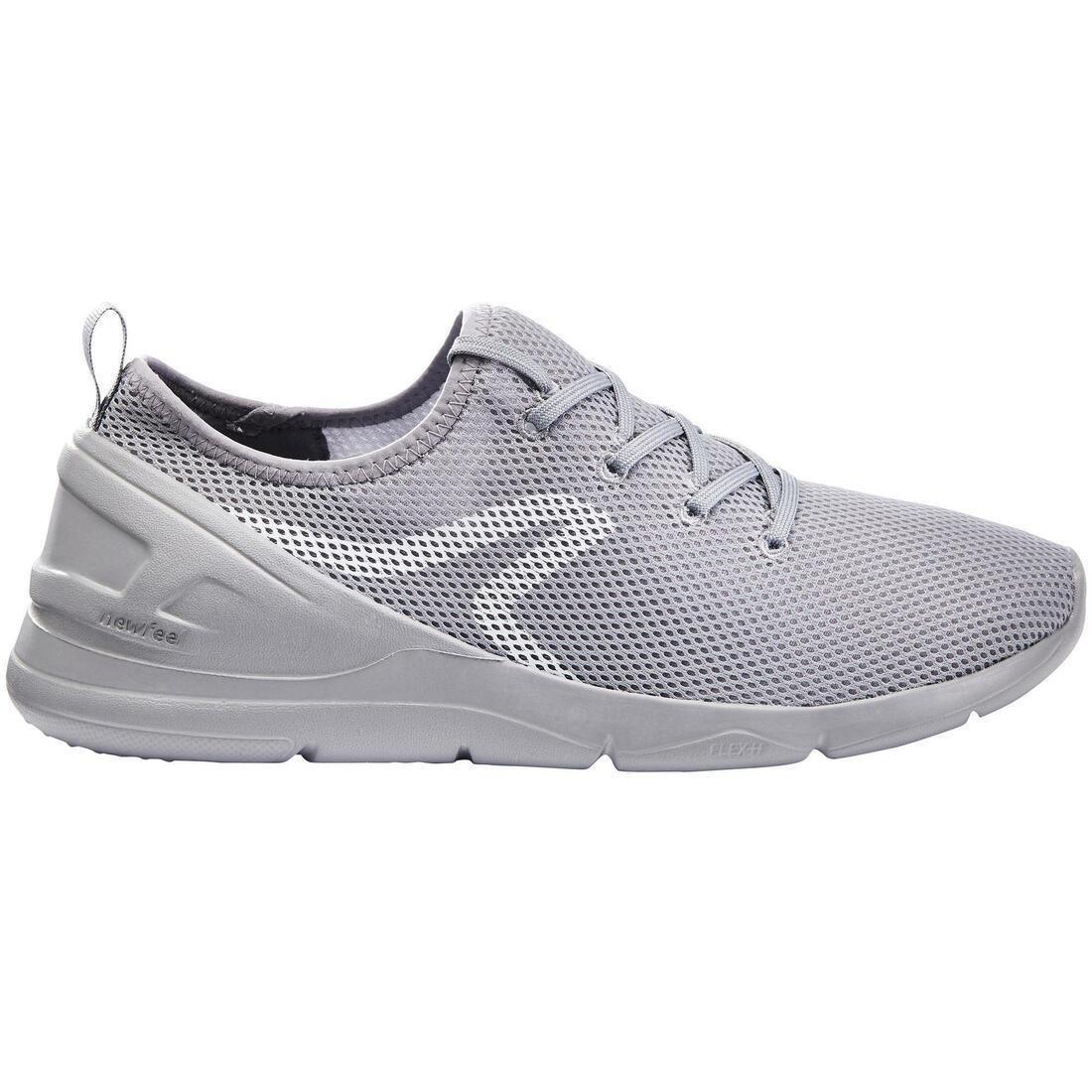 Mens Urban Walking ShoesPw100 , Pebble Grey, No Color, large image number 6