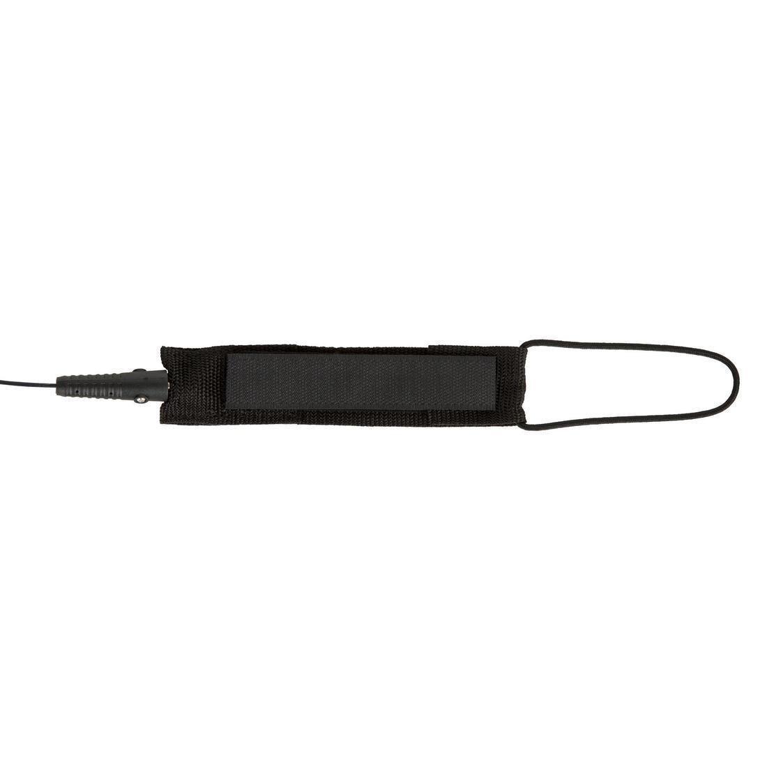 Spiral Knee Leash Stand-Up Paddle, Black, No Color, large image number 5