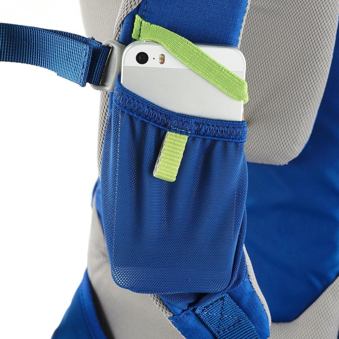 Kids Hiking Backpack Mh500, Blue, No Color, large image number 2