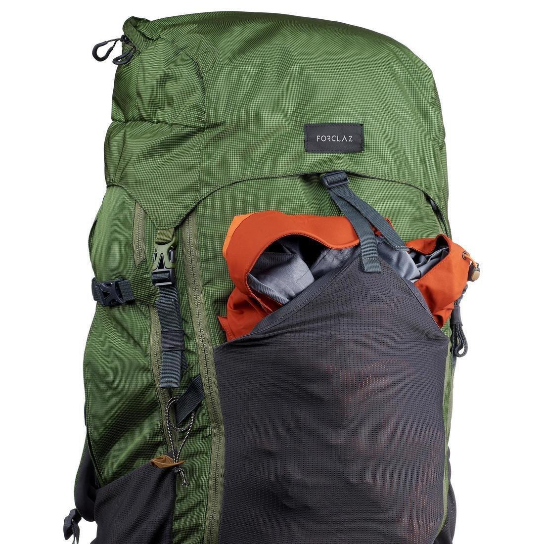 Mountain Trekking Rucksack | Trek 500, Green, No Color, large image number 9
