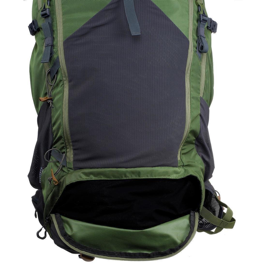 Mountain Trekking Rucksack | Trek 500, Green, No Color, large image number 13