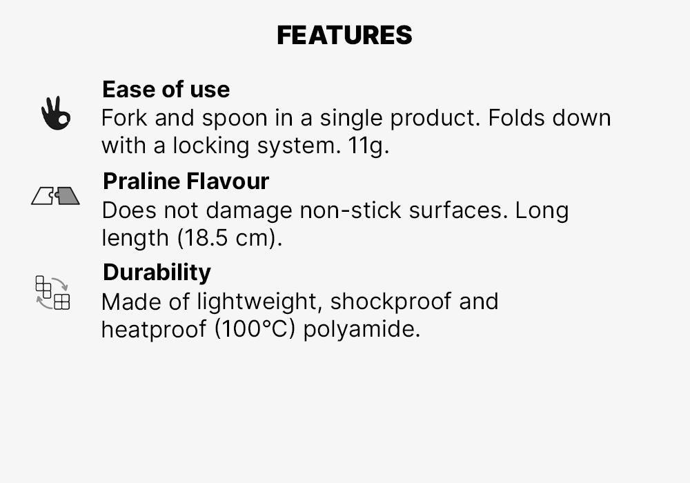 Folding Cutlery (Fork/Spoon), Blue, No Color, medium