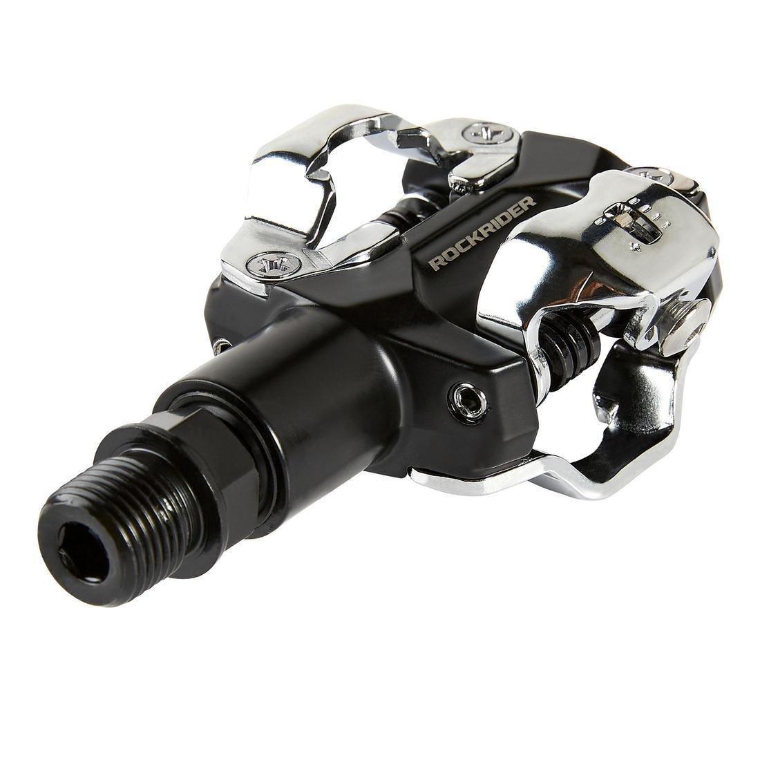 Spd-Compatible Clipless Mountain Bike Pedals, No Color, large image number 4
