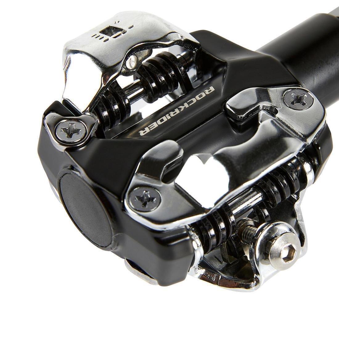 Spd-Compatible Clipless Mountain Bike Pedals, No Color, large image number 6