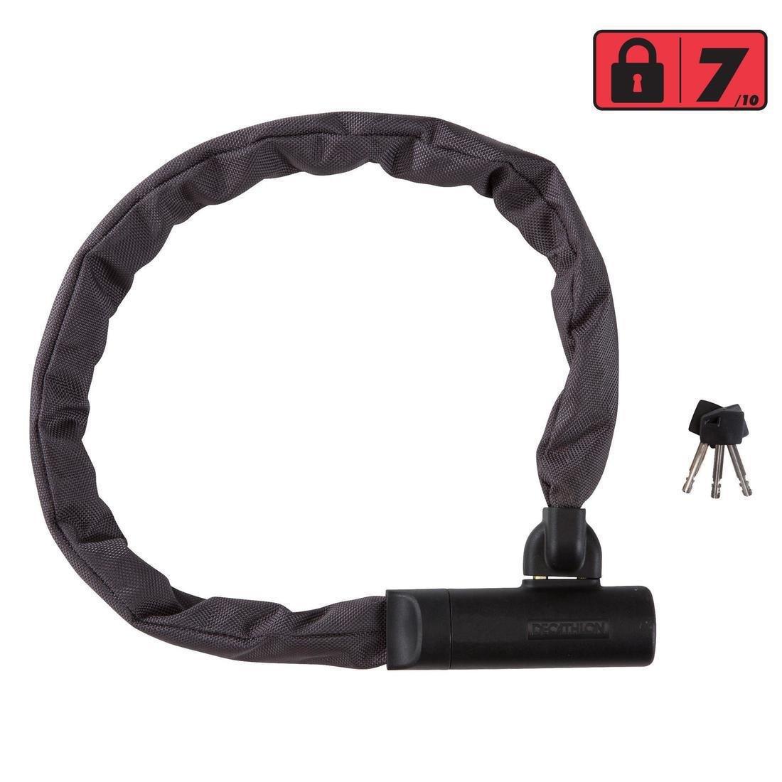 Bike Chain Lock, Black, No Color, large image number 1