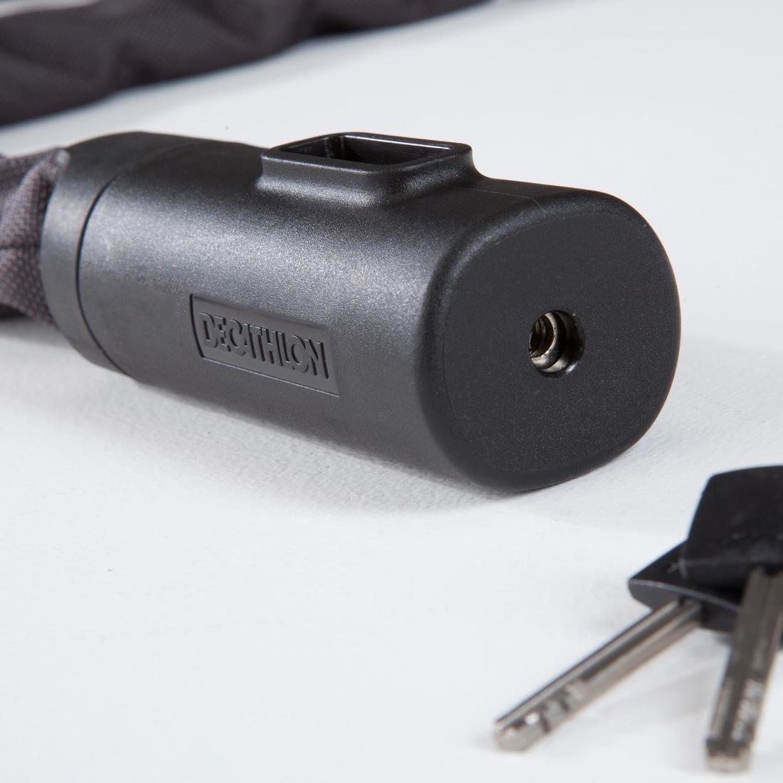 Bike Chain Lock, Black, No Color, large image number 4