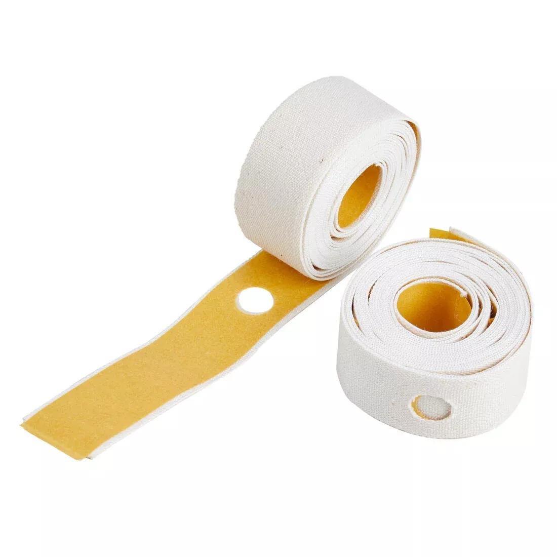 Adhesive Cotton Rim Tape For 12 To 29 Road Bikes, Beige, No Color, large image number 0