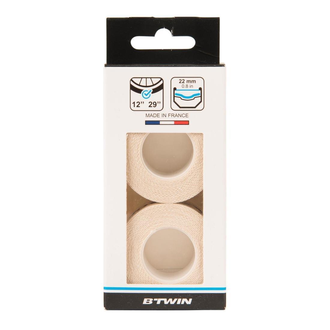 Adhesive Cotton Rim Tape For 12 To 29 Road Bikes, Beige, No Color, large image number 4