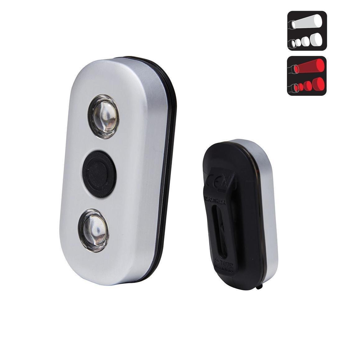 Cl 900 Front/Rear Led Usb Bike Light, Grey, No Color, large image number 2