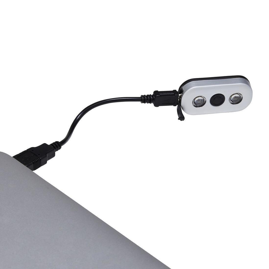 Cl 900 Front/Rear Led Usb Bike Light, Grey, No Color, large image number 11