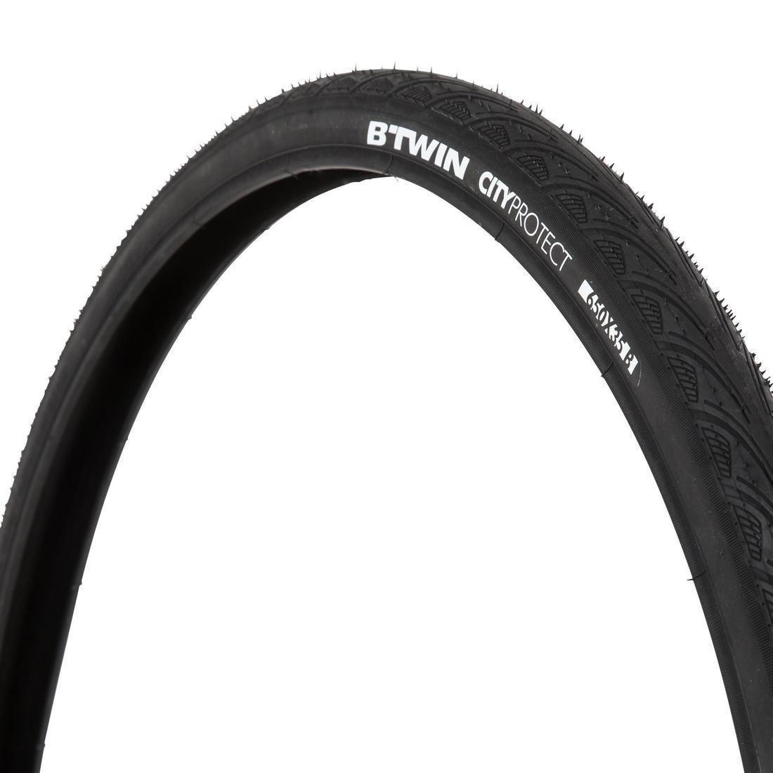 City Bike Tyre City 5 Protect 650X35B: Etrto 35-584 Rims, No Color, large image number 2
