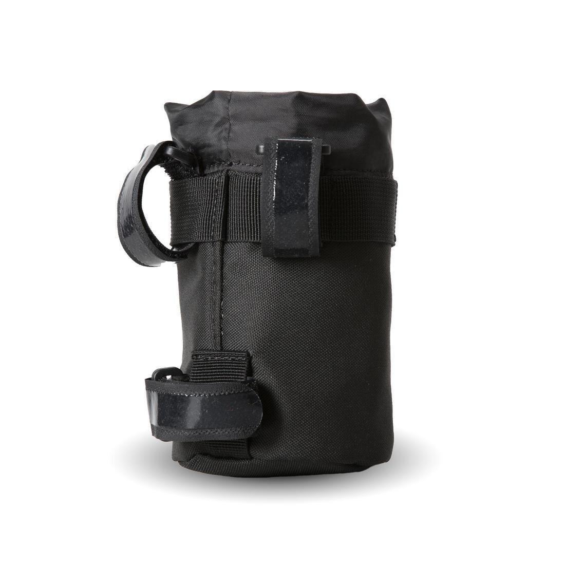 Fabric Handlebar Bottle Cage, Black, No Color, medium