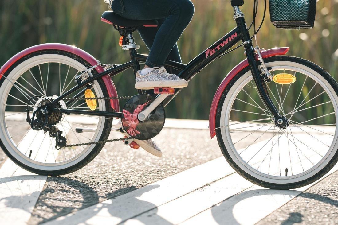 BLACK Original 500 Kids' Hybrid Bike 6-9 20, No Color, large image number 12