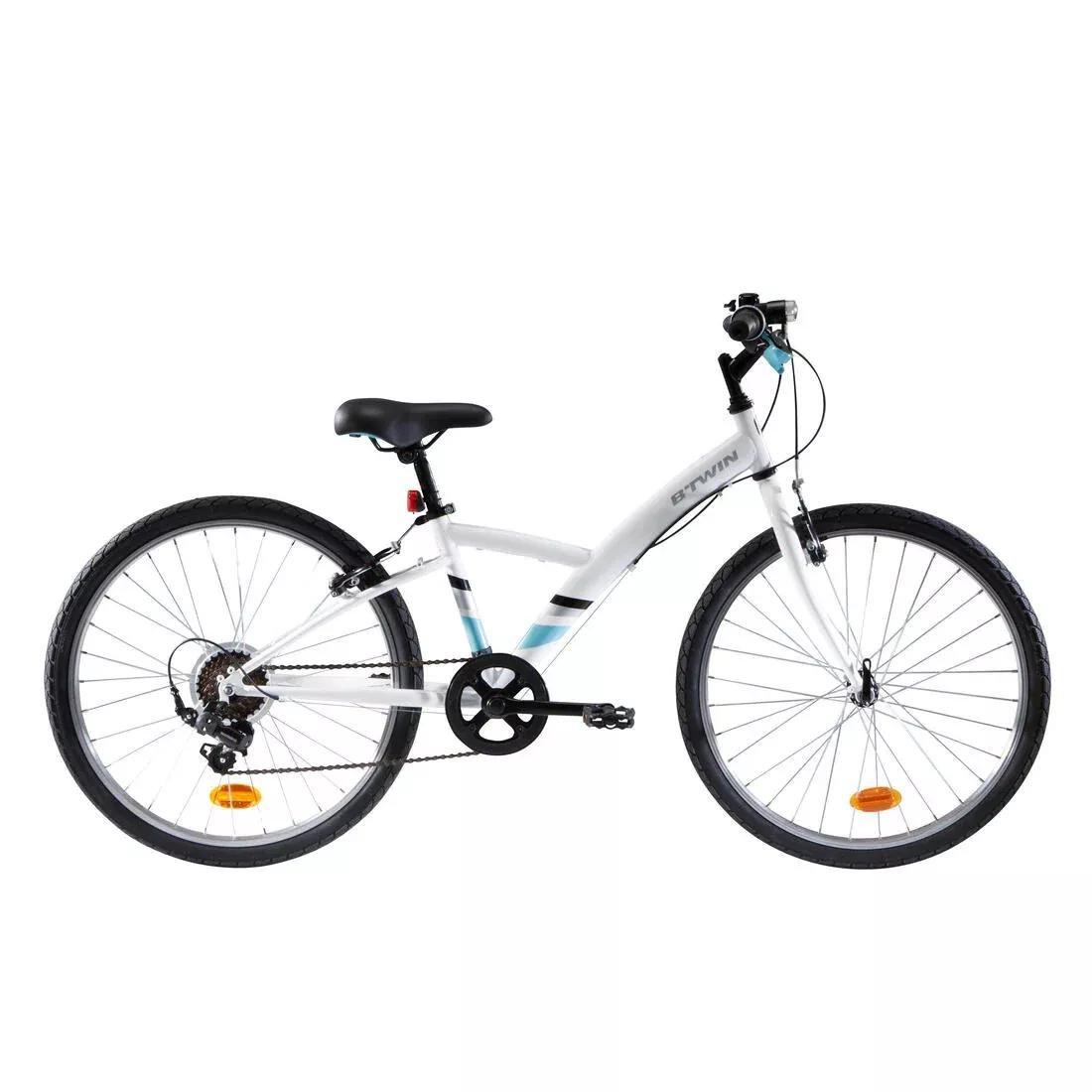 Original 100 Kids 24 Hybrid Bike, White, No Color, large image number 0