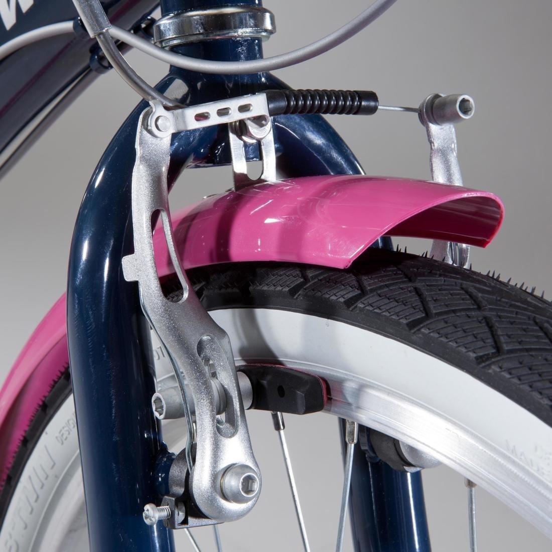 ORANGE 24 Inch KIDS HYBRID BIKE ORIGINAL 500 9-12 YEARS OLD - Blue/pink, No Color, large image number 4