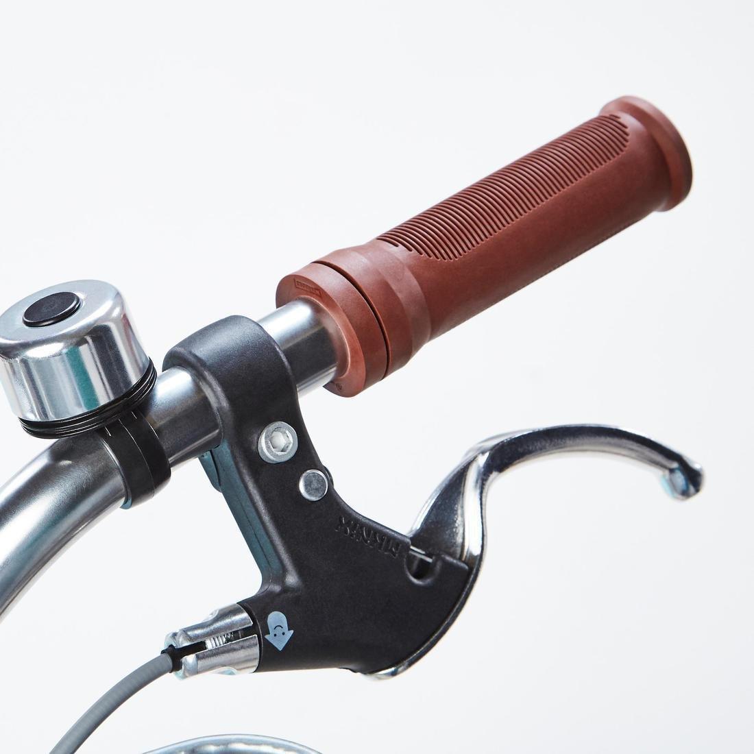 Unisex Kids 24 City Bike Elops 500, Blue, No Color, large image number 1