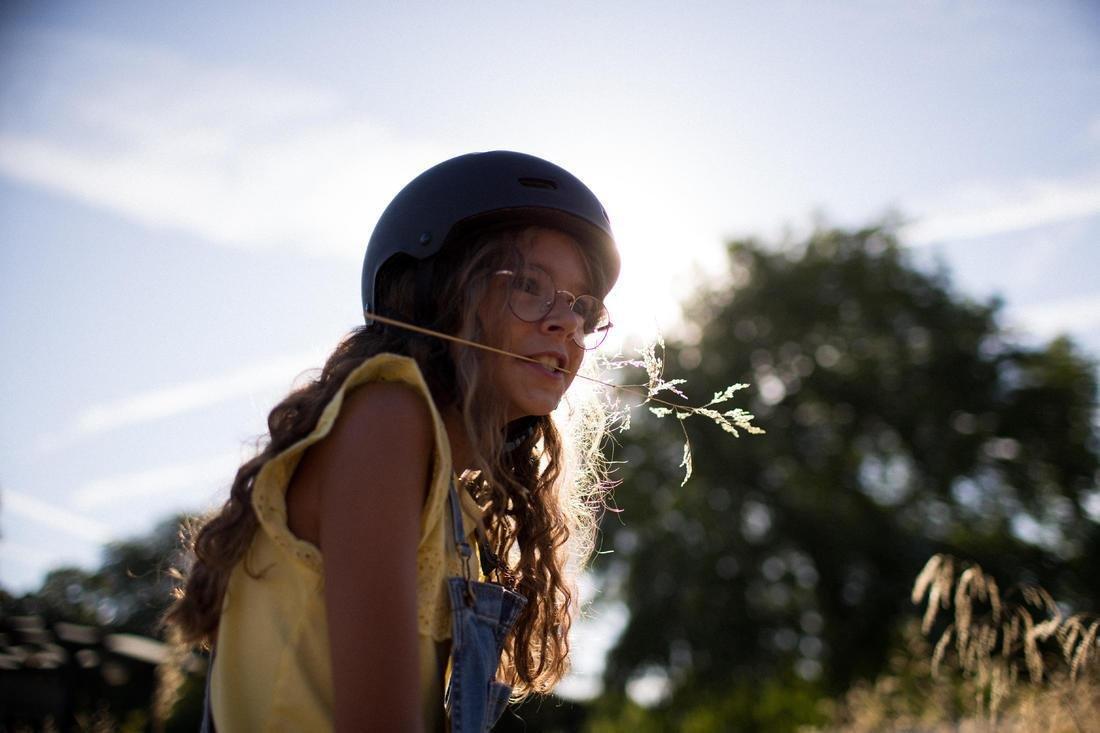 Unisex Kids 24 City Bike Elops 500, Blue, No Color, large image number 12