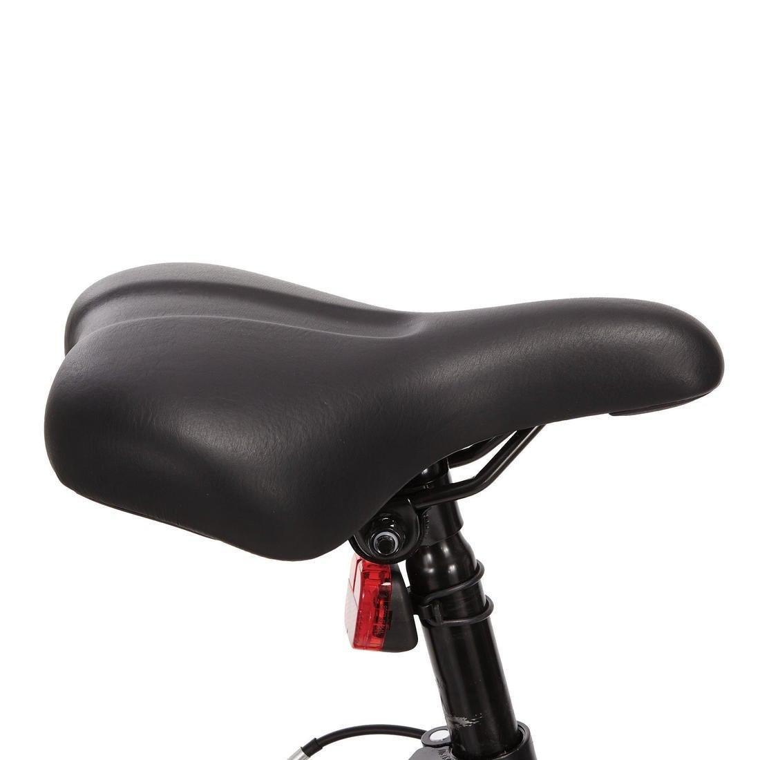 Elops 100 Low Frame City Bike, Black, No Color, medium