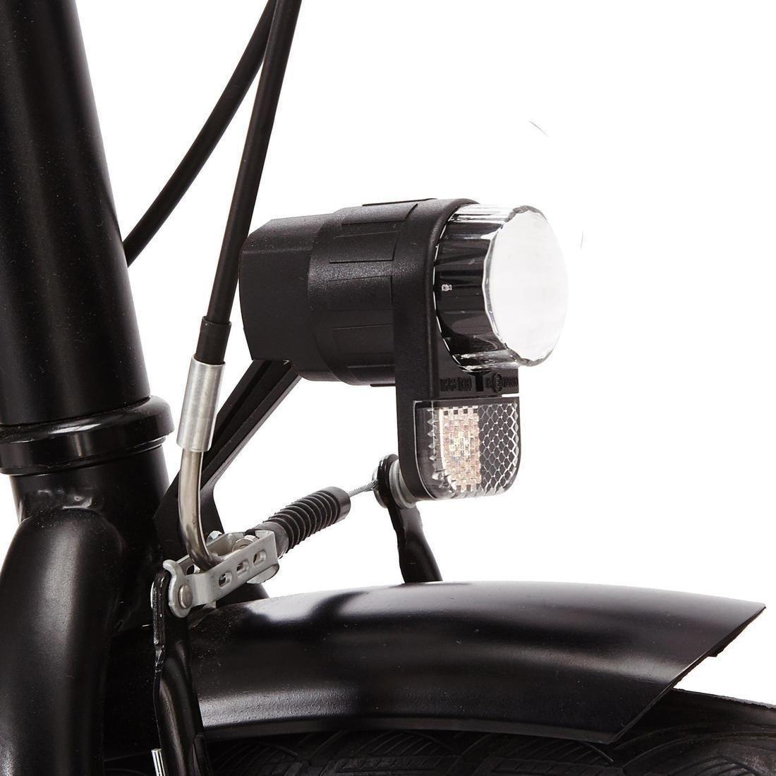 ELOPS - Elops 100 Low Frame City Bike, Black