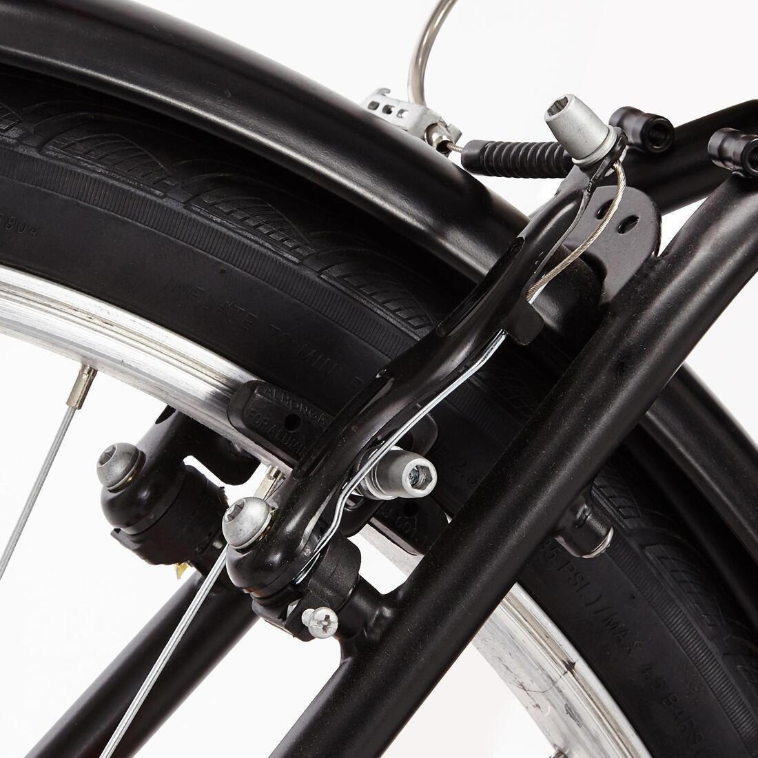 Elops 100 Low Frame City Bike, Black, No Color, large image number 5