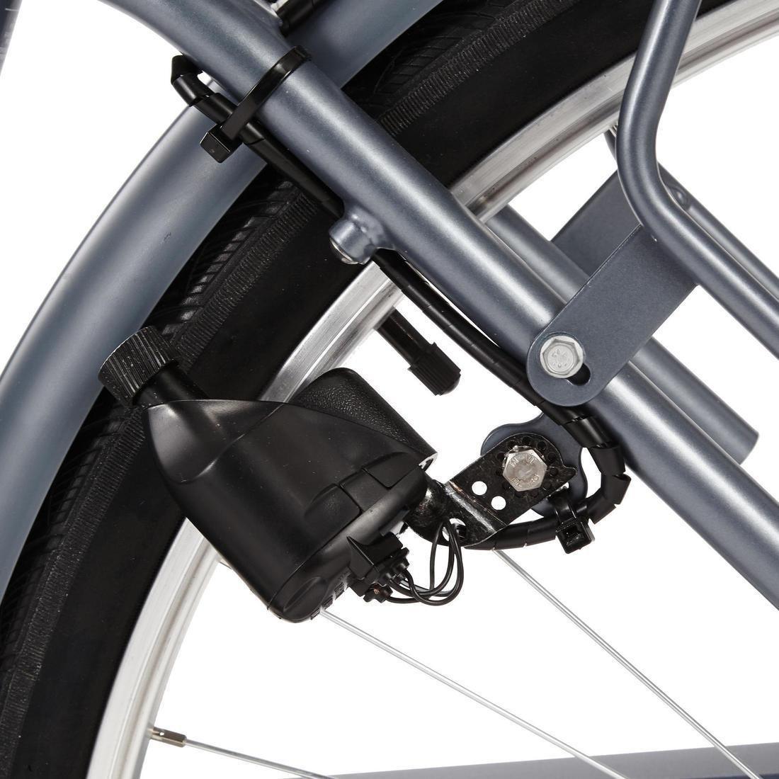 Elops 120 Low Frame City Bike, Grey, No Color, large image number 5