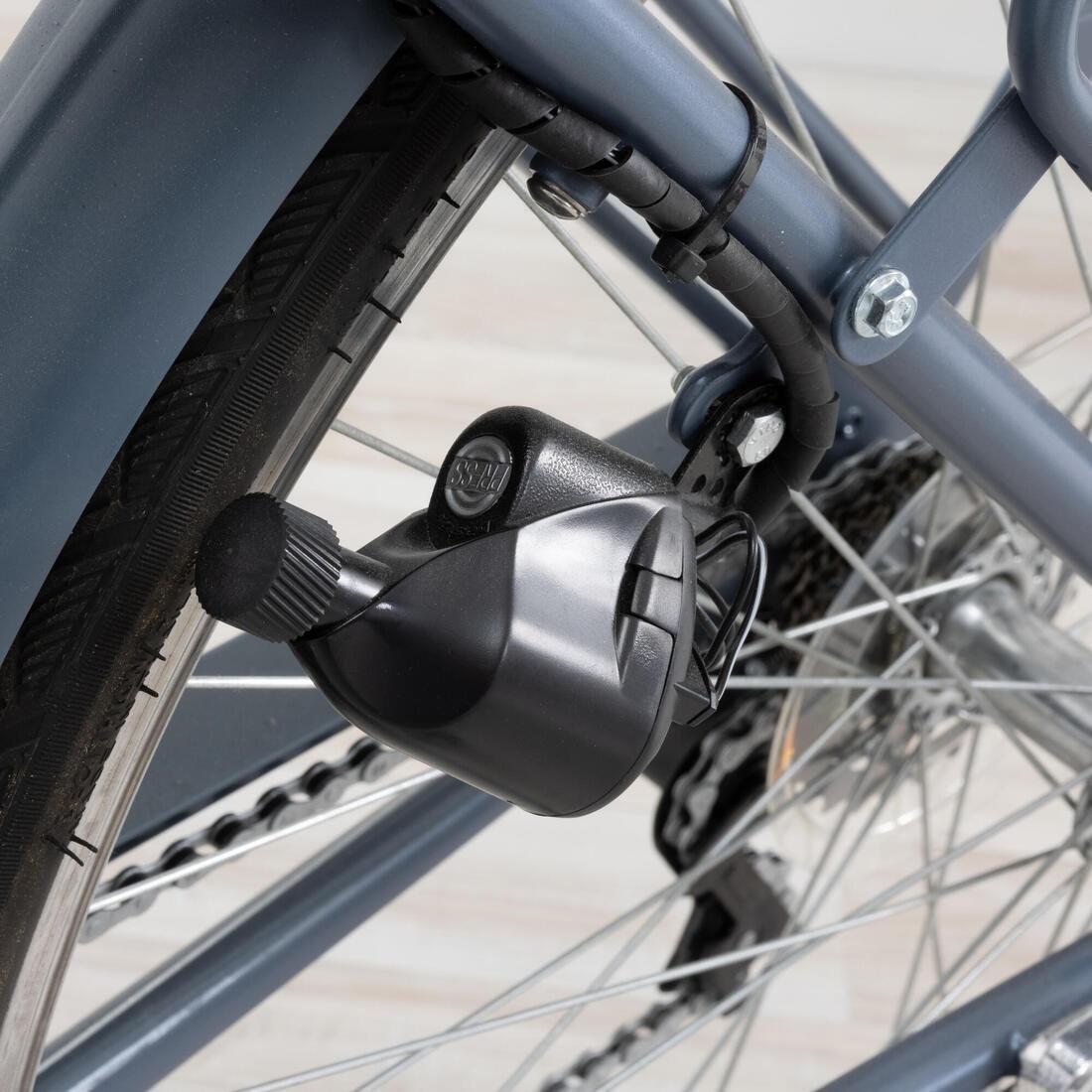 Elops 120 Low Frame City Bike, Grey, No Color, large image number 9
