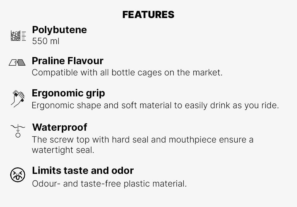 Essential Cycling Water Bottle, White, No Color, medium