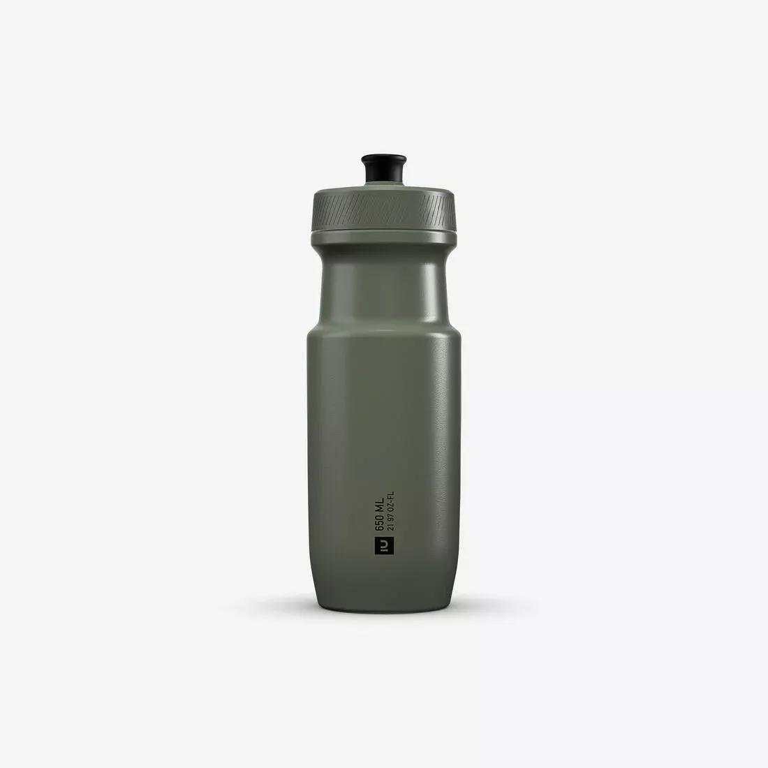 DECATHLON - Cycling Water Bottle Softflow, Black