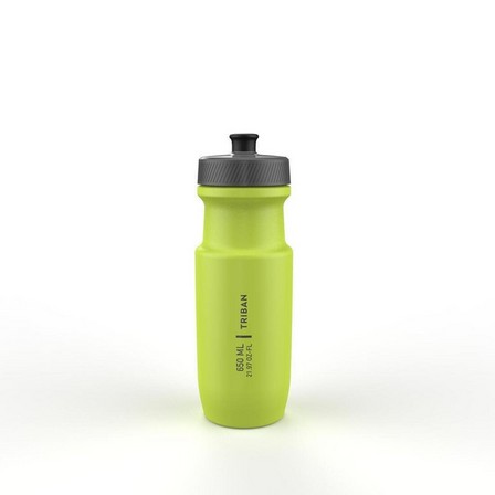 DECATHLON - Cycling Water Bottle Softflow, Yellow